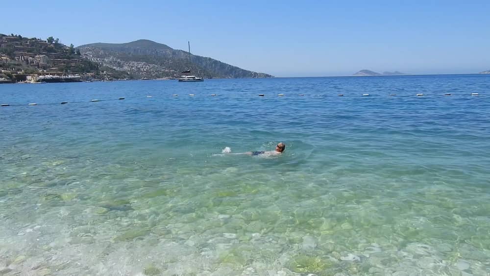 Kalkan Halk Plajı ambiyans
