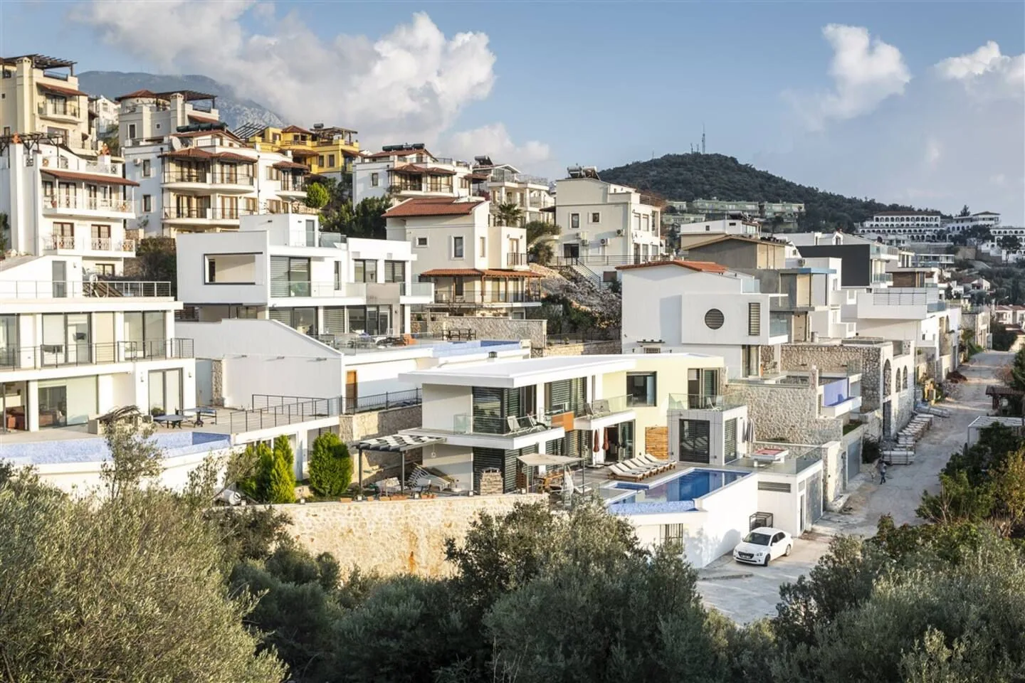 Kalamar, Kalkan — havadan görünüm